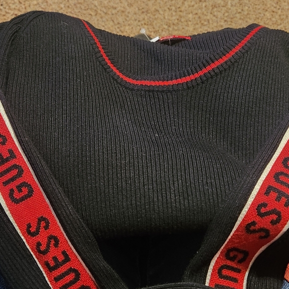 Womens ribbed Long sleeved scoop neck - Picture 3 of 3